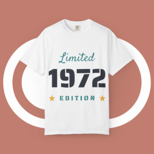 Limited Edition 1972 Unisex Garment-Dyed T-Shirt